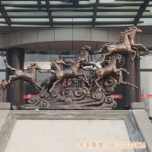 銅雕馬 無錫鑄銅雕塑馬訂制